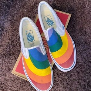 Rainbow Slip-on Vans